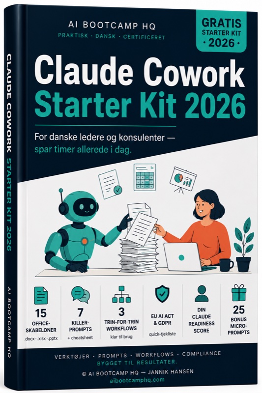 Claude Cowork Starter Kit 2026 (e-bog + skabelonpakke)