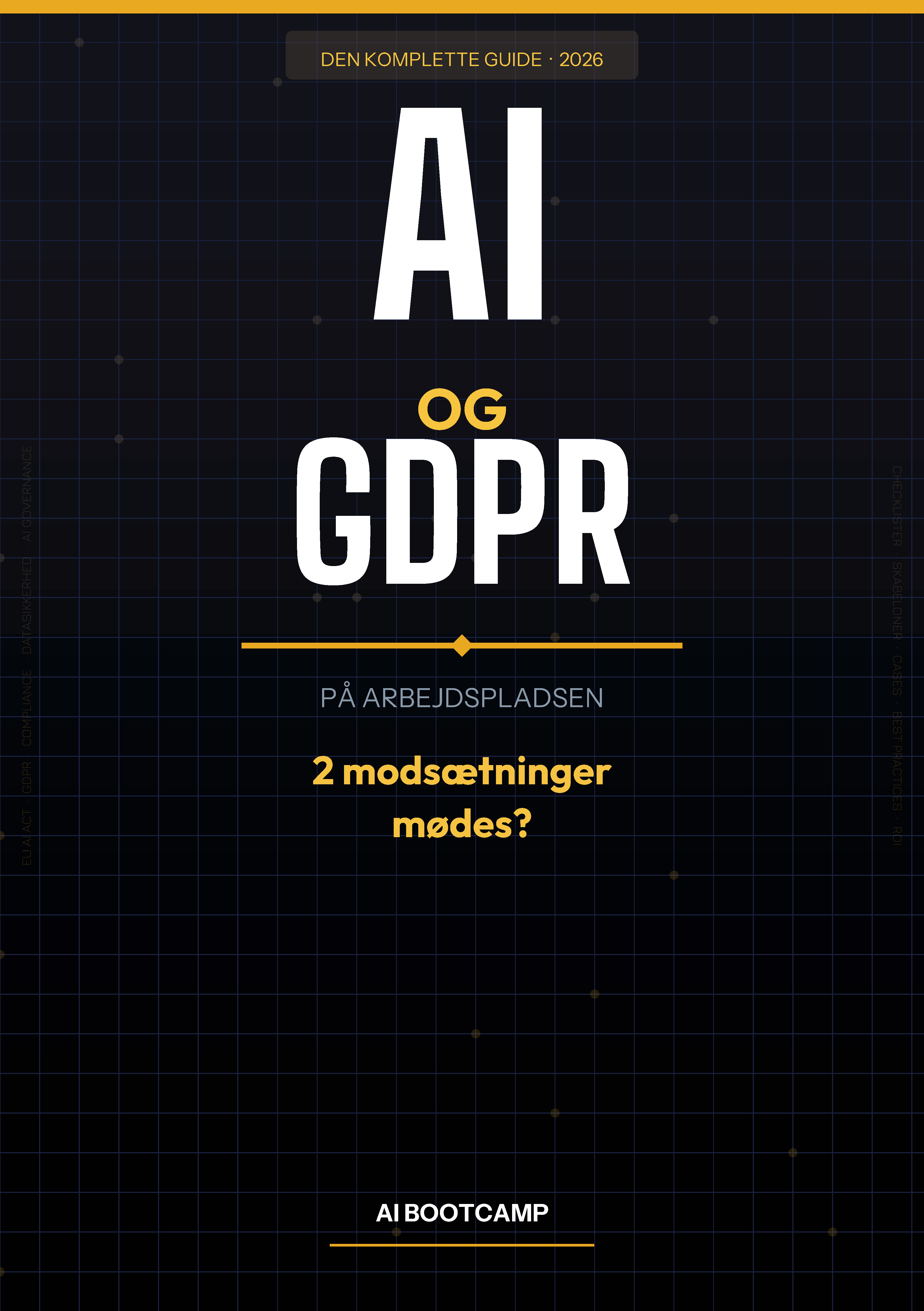 AI og GDPR p&aring; arbejdspladsen - den komplette e-bog
