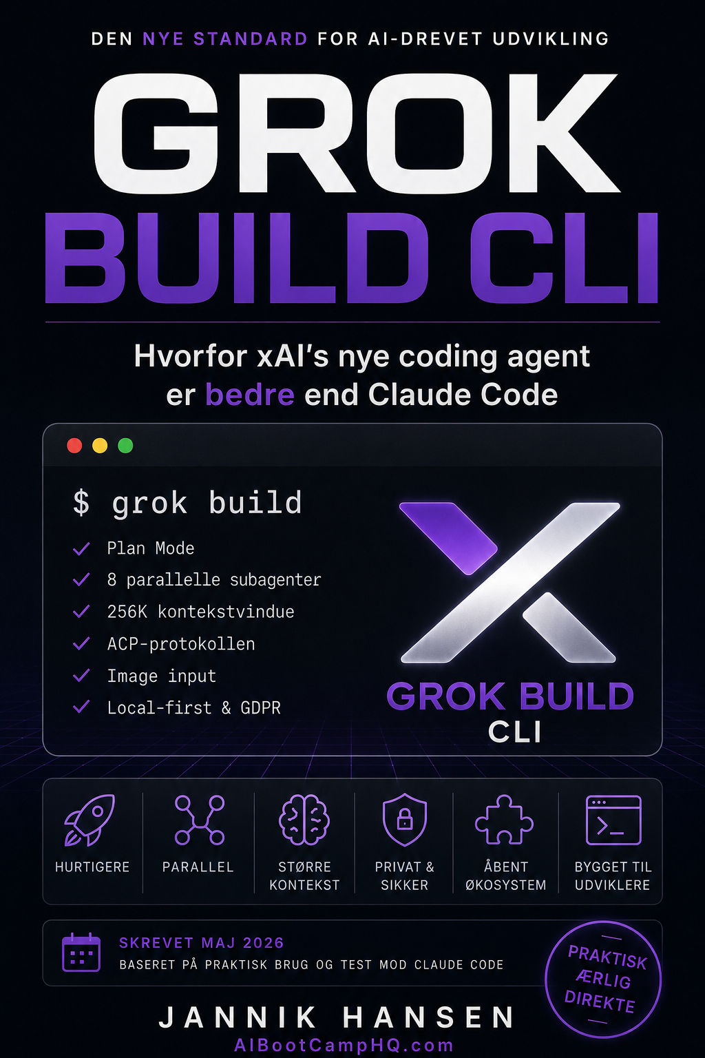 Grok Build CLI (e-bog)